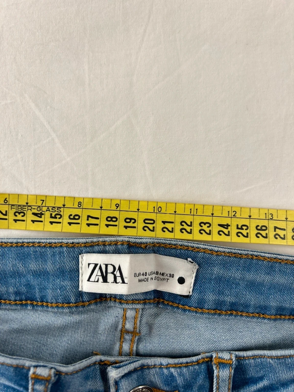Lichtblauwe Zara jeans – photo 6